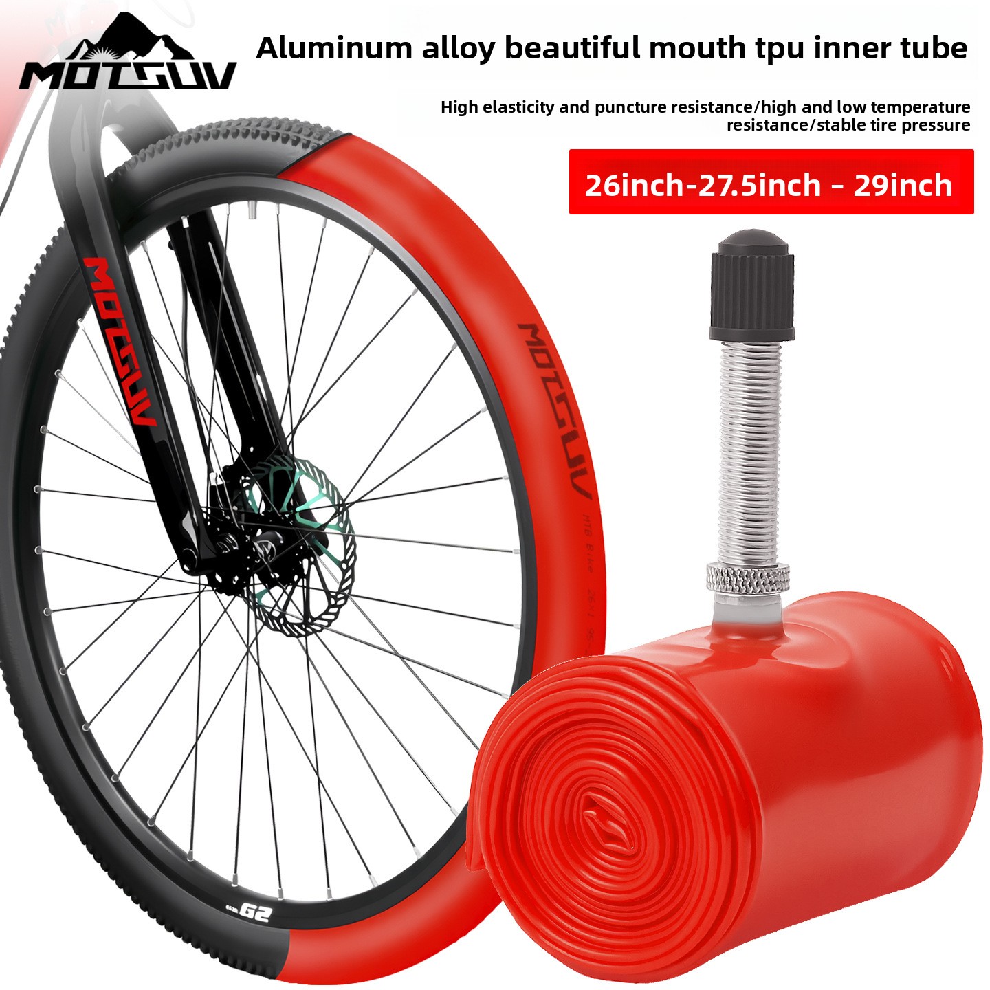 Mountain Biking Tube - Tubos internos de tpu para mountain