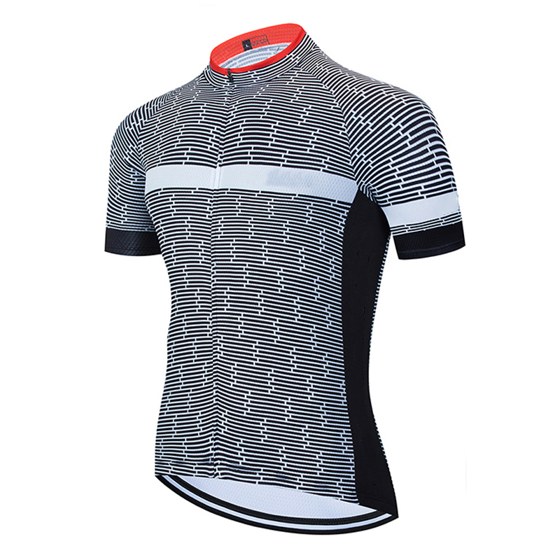 Mountain Biking New Jersey - Camisola de ciclismo manga curta para