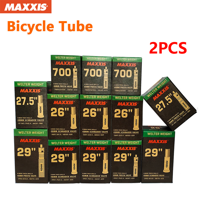 Mountain Biking Tube - 2 PCS MAXXIS WELTER WEIGHT Tubo