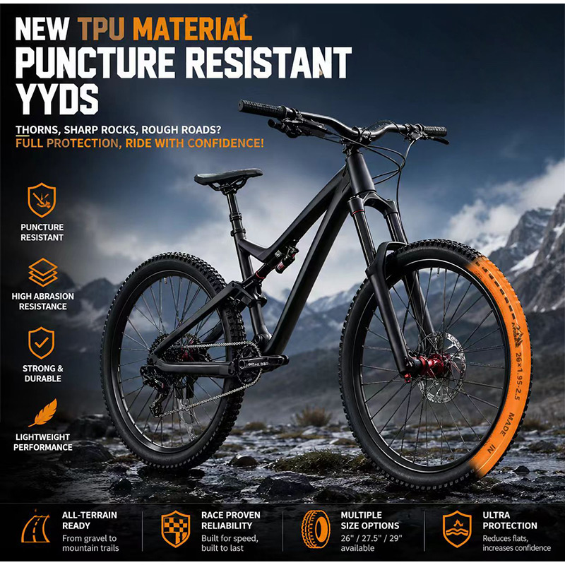 Mountain Biking Youtube - Câmara de Ar para Pneu de