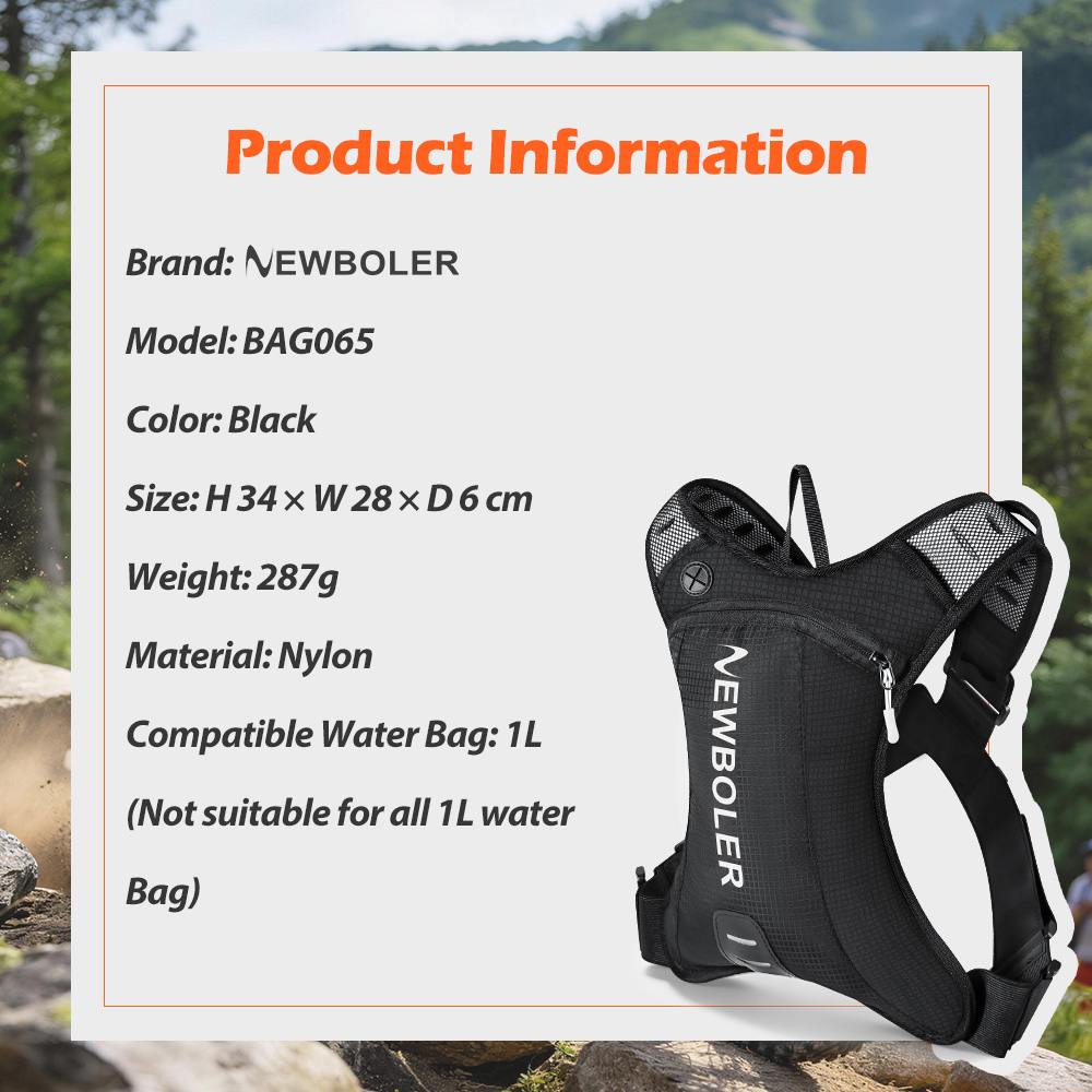 Mochila de Hidratação NEWBOLER - Mountain Biking Rucksack avaliação e preço