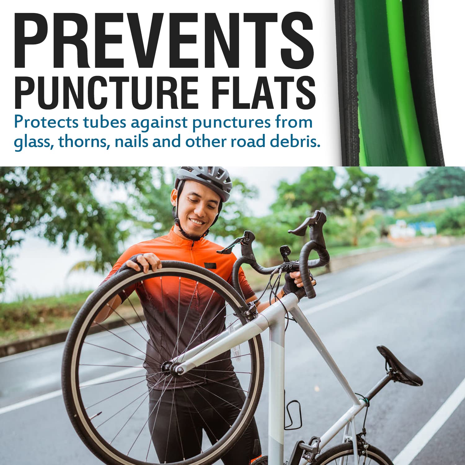 Forro de Pneus de Bicicleta -  - Mountain Biking Tube avaliação e preço